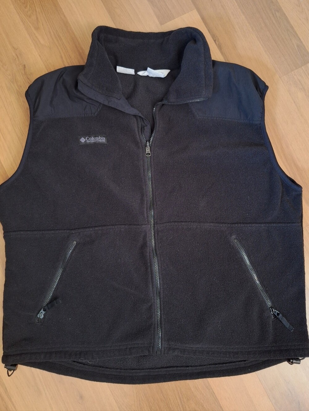 Unisex Columbia Fleece Vest XL Black